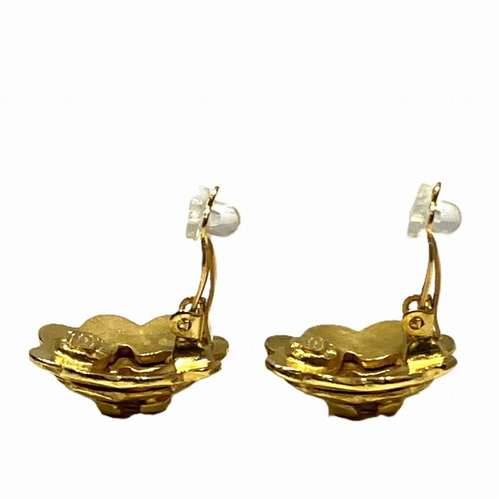 CHANEL Authentic Gold Earrings - Picture 2 of 9